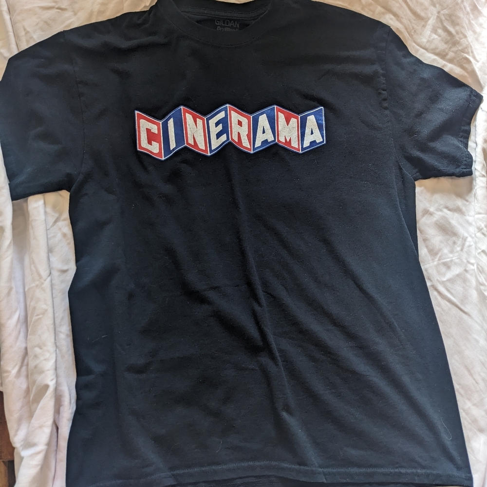 Gildan Black Cinerama Graphic Tee